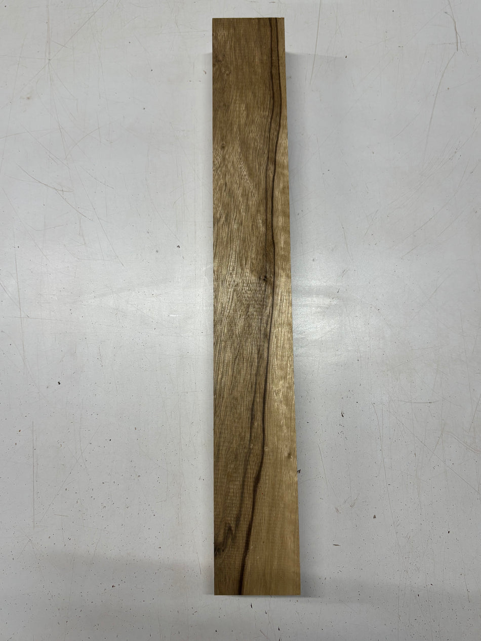1 Piece, Black Limba Guitar Neck Blank  22"x2-7/8"x2"#7774 - Exotic Wood Zone