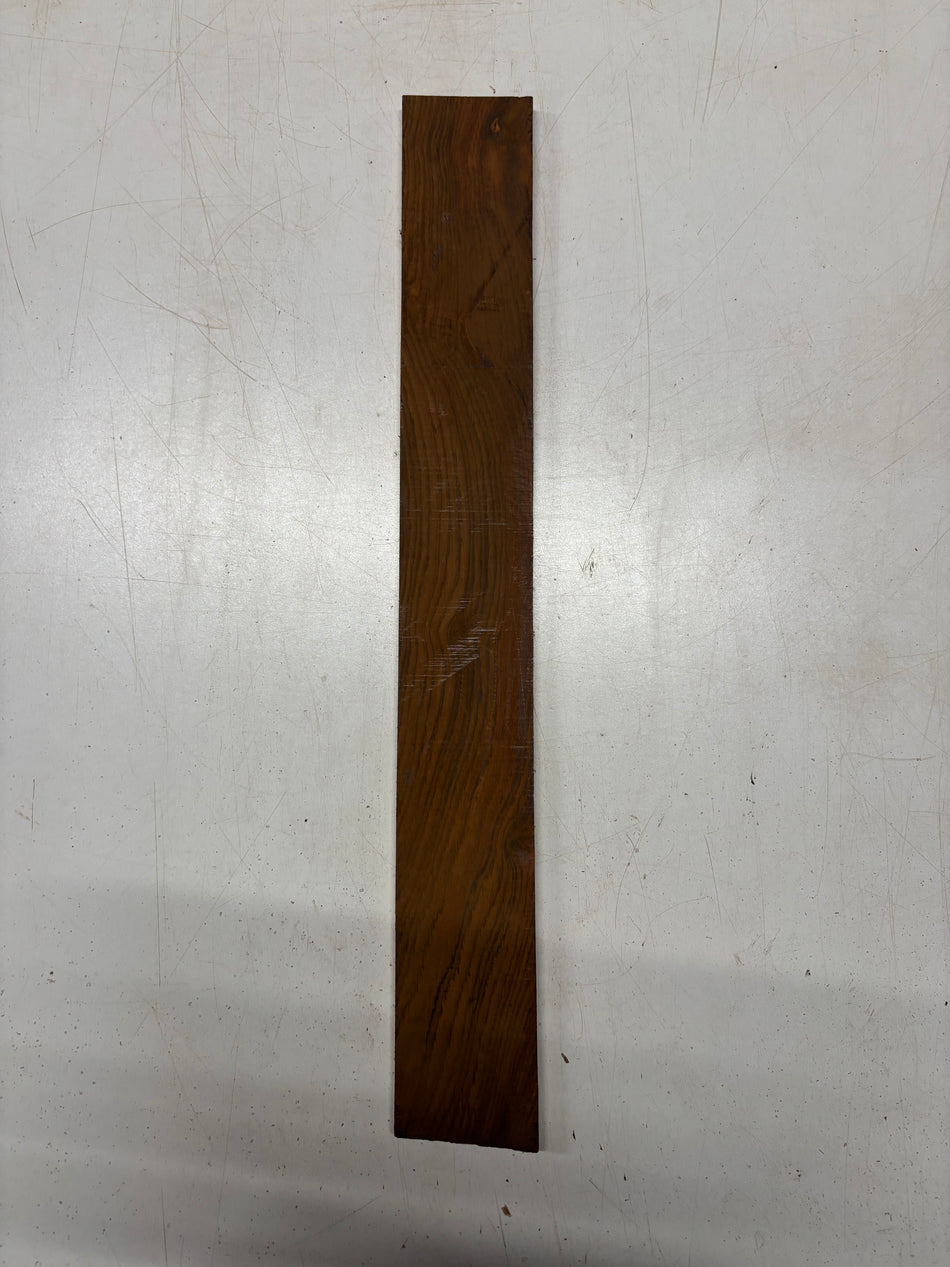 1 Piece, Cocobolo Fingerboard Blank 21"x2-3/4"x3/8"#5685