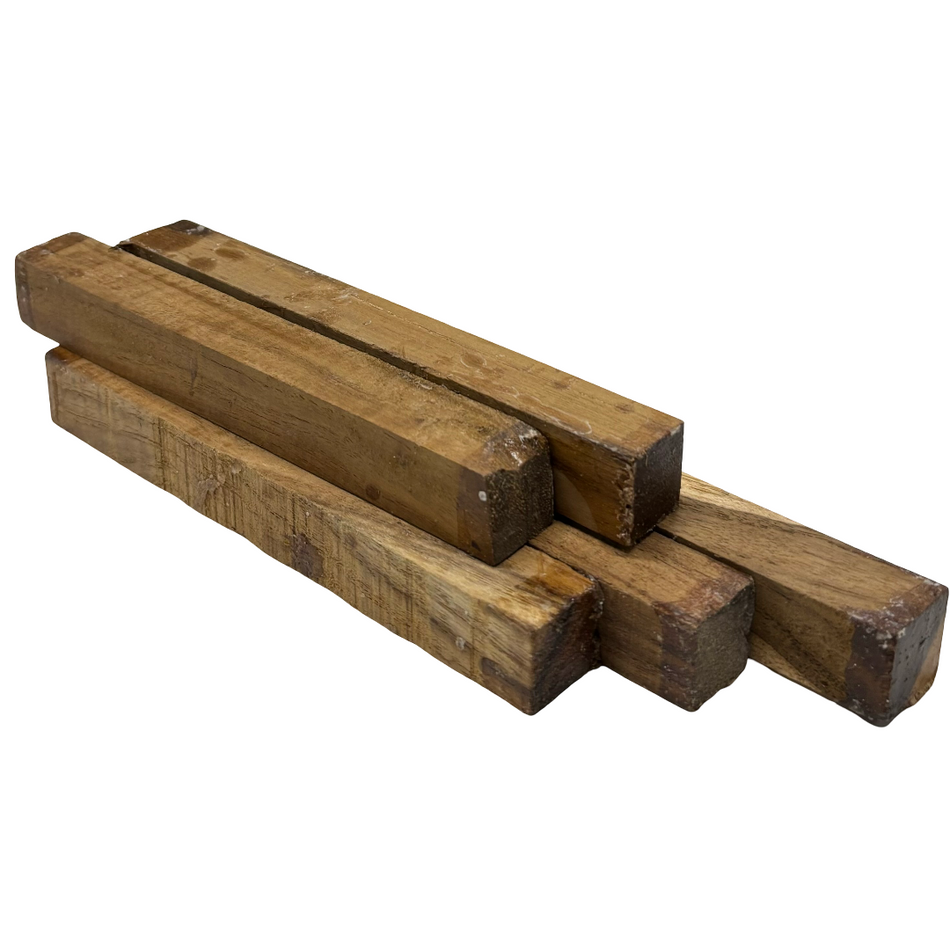 Genuine Teak Wood Pen Blank