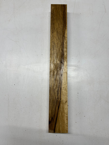 1 Piece, Black Limba Guitar Neck Blank  22"x2-7/8"x2"#7774 - Exotic Wood Zone