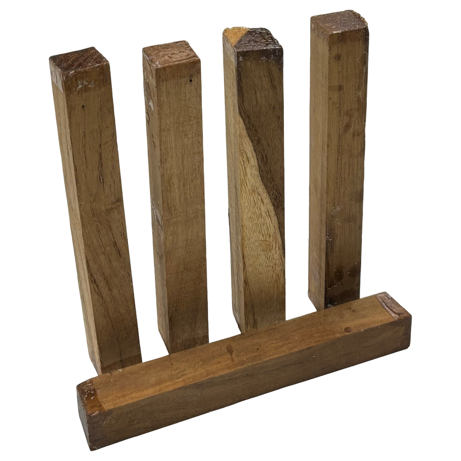 Genuine Teak Wood Pen Blank
