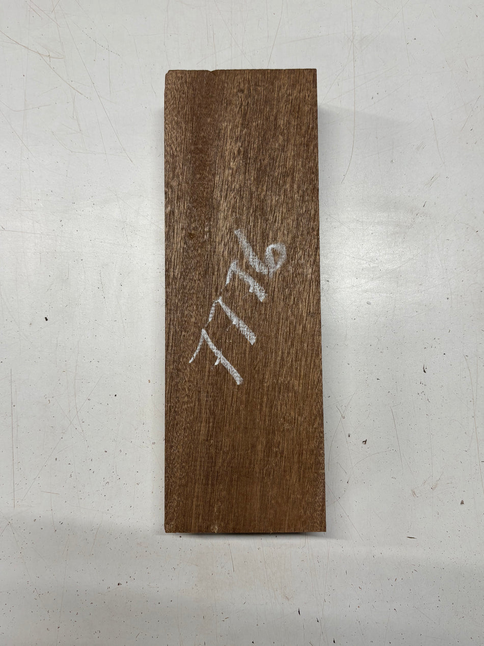 1 Piece, Sapele Lumber Board Blank 12"x4"x2"#7776 - Exotic Wood Zone