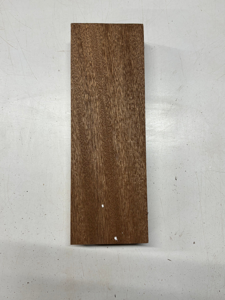 1 Piece, Sapele Lumber Board Blank 12"x4"x2"#7776 - Exotic Wood Zone