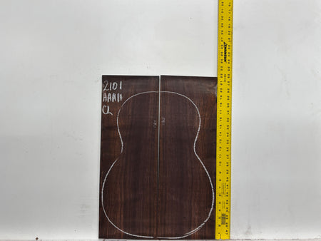 East Indian Rosewood Classical AAAA Grade Guitar Back & Side Set #2101 - Exotic Wood Zone