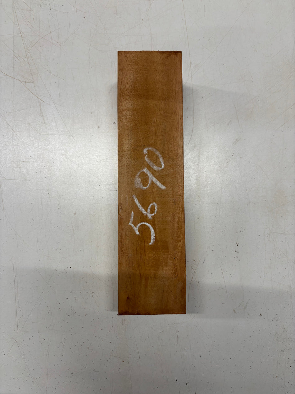 1 Piece, Mahogany Pepper Mill Blank 12"x3"x3"#5690