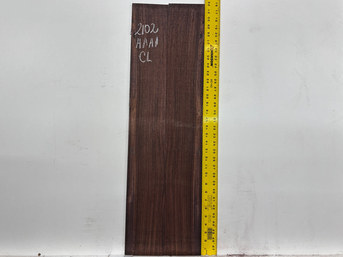 East Indian Rosewood Classical AAAA Grade Guitar Back & Side Set #2102 - Exotic Wood Zone