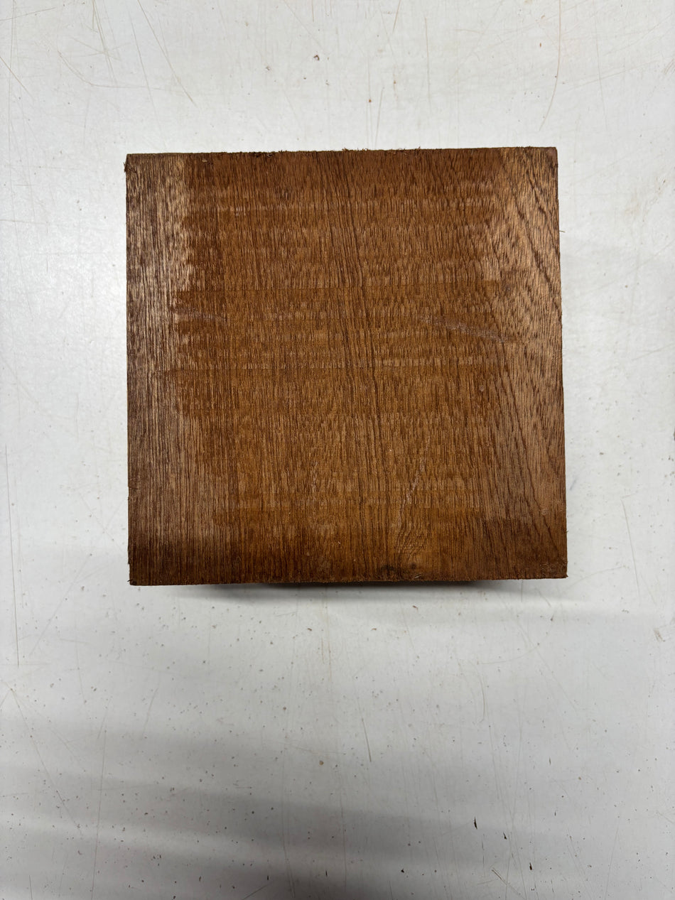 1 Piece, Sapele Bowl Blank 6"x6"x3"#5691