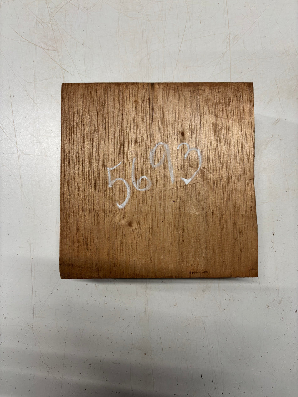 1 Piece, Spanish Cedar Bowl Blank 8"x8"x3"#5693