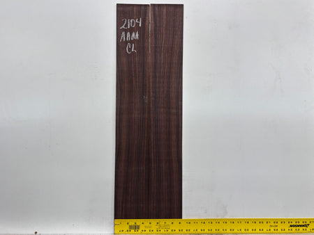 East Indian Rosewood Classical AAAA Grade Guitar Back & Side Set #2104 - Exotic Wood Zone