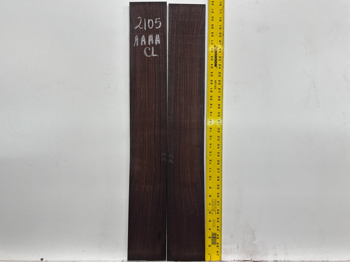East Indian Rosewood Classical AAAA Grade Guitar Back & Side Set #2105 - Exotic Wood Zone