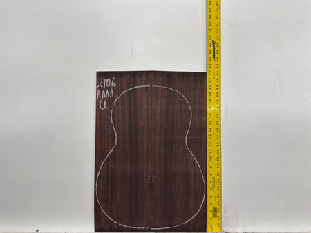 East Indian Rosewood Classical AAAA Grade Guitar Back & Side Set #2106 - Exotic Wood Zone