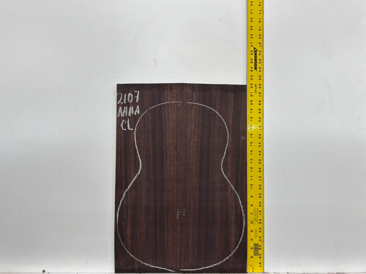 East Indian Rosewood Classical AAAA Grade Guitar Back & Side Set #2107 - Exotic Wood Zone