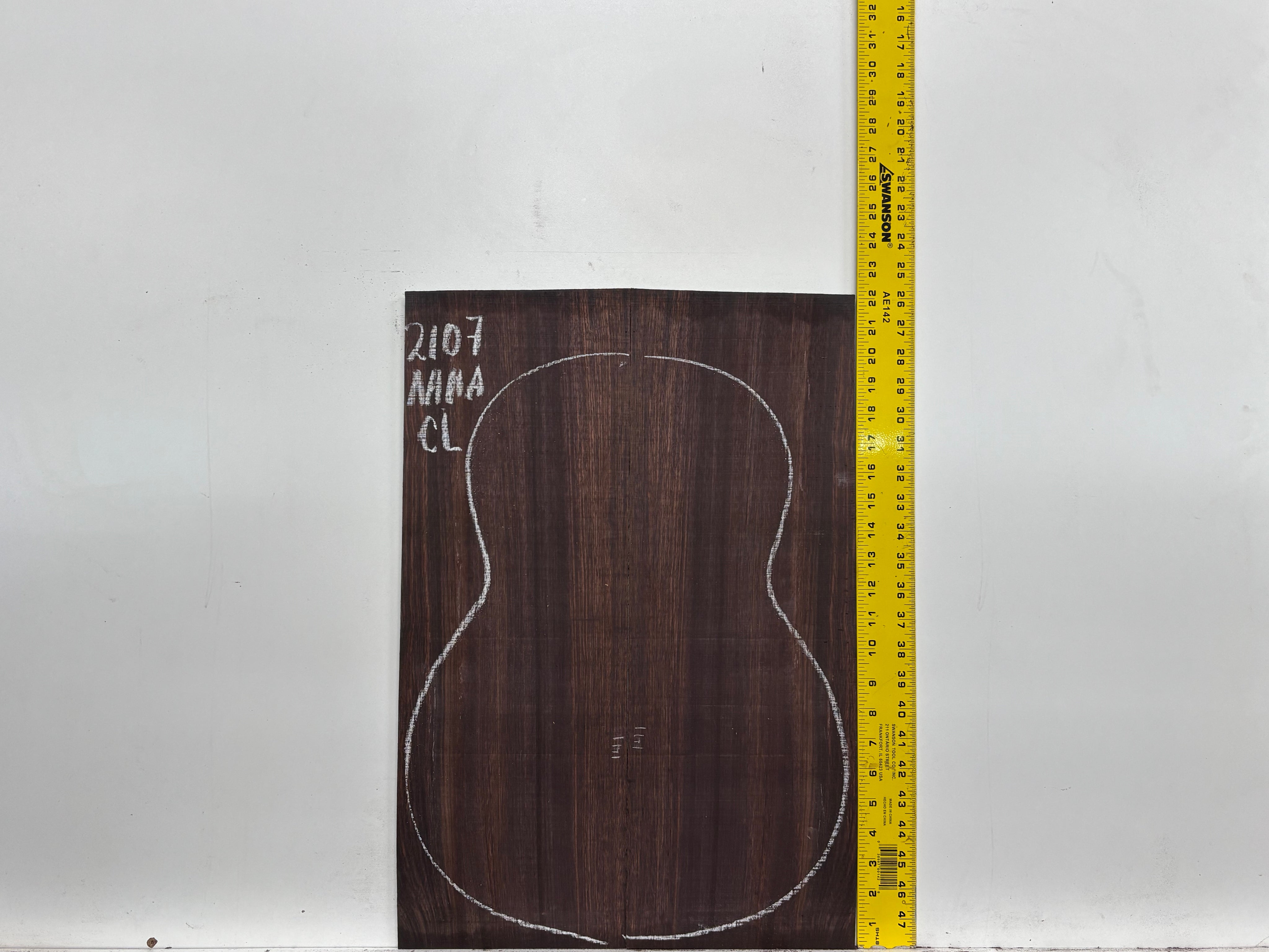 East Indian Rosewood Classical AAAA Grade Guitar Back & Side Set #2107 - Exotic Wood Zone
