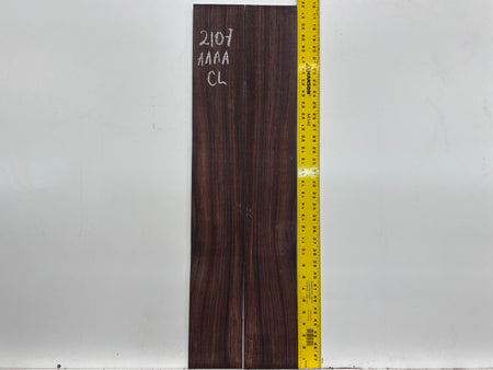 East Indian Rosewood Classical AAAA Grade Guitar Back & Side Set #2107 - Exotic Wood Zone
