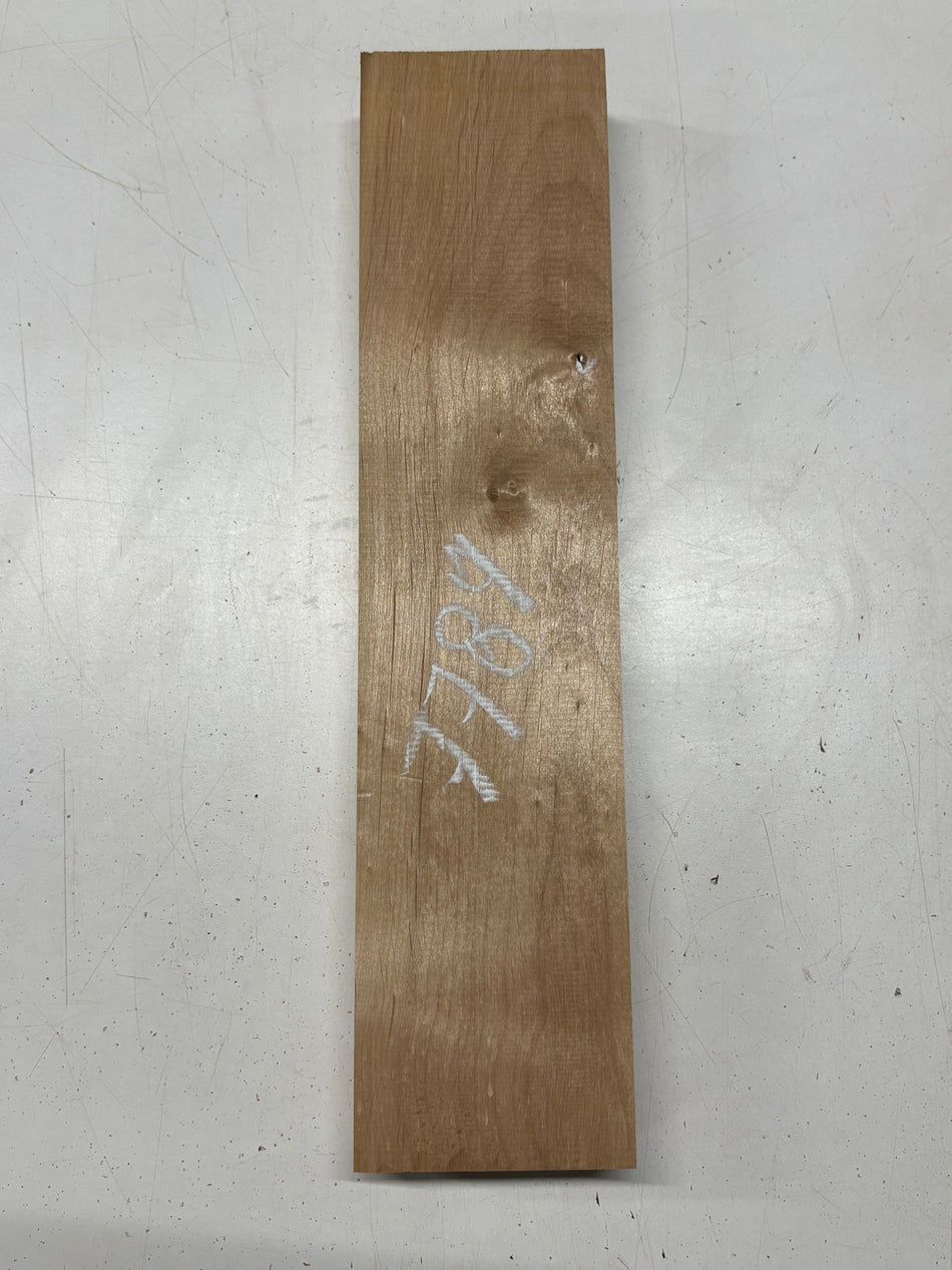 1 Piece, Red Alder Lumber Board Blank 17"x4"x1-7/8"#7789 - Exotic Wood Zone