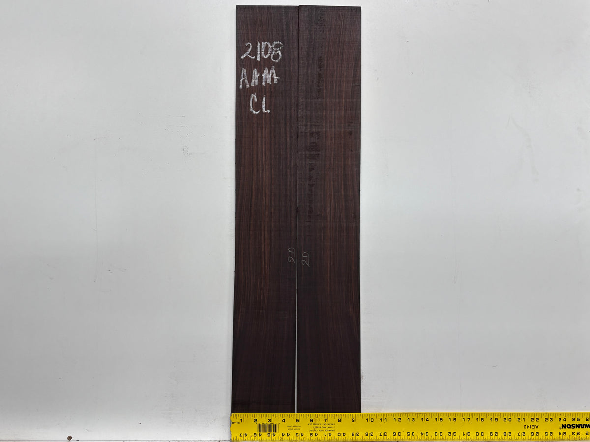 East Indian Rosewood Classical AAAA Grade Guitar Back & Side Set #2108 - Exotic Wood Zone