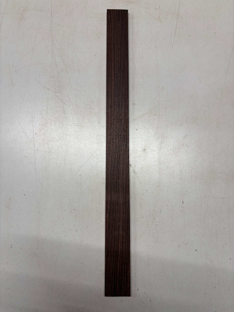 1 Piece, Indian Rosewood Fingerboard Blank 25"x2"x3/8"#5700