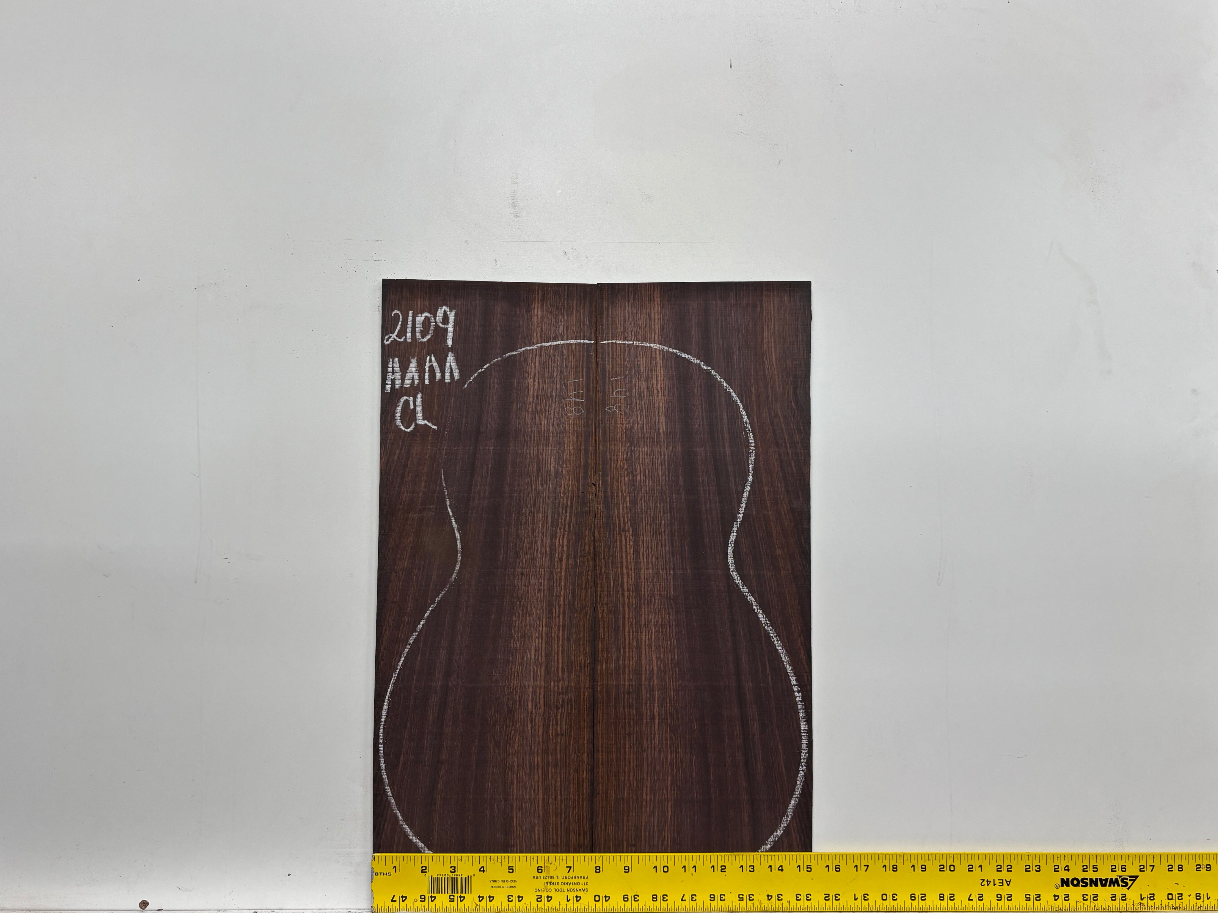 East Indian Rosewood Classical AAAA Grade Guitar Back & Side Set #2109 - Exotic Wood Zone