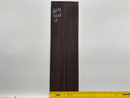 East Indian Rosewood Classical AAAA Grade Guitar Back & Side Set #2109 - Exotic Wood Zone