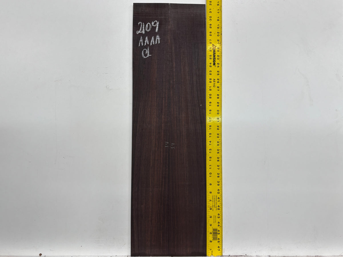 East Indian Rosewood Classical AAAA Grade Guitar Back & Side Set #2109 - Exotic Wood Zone