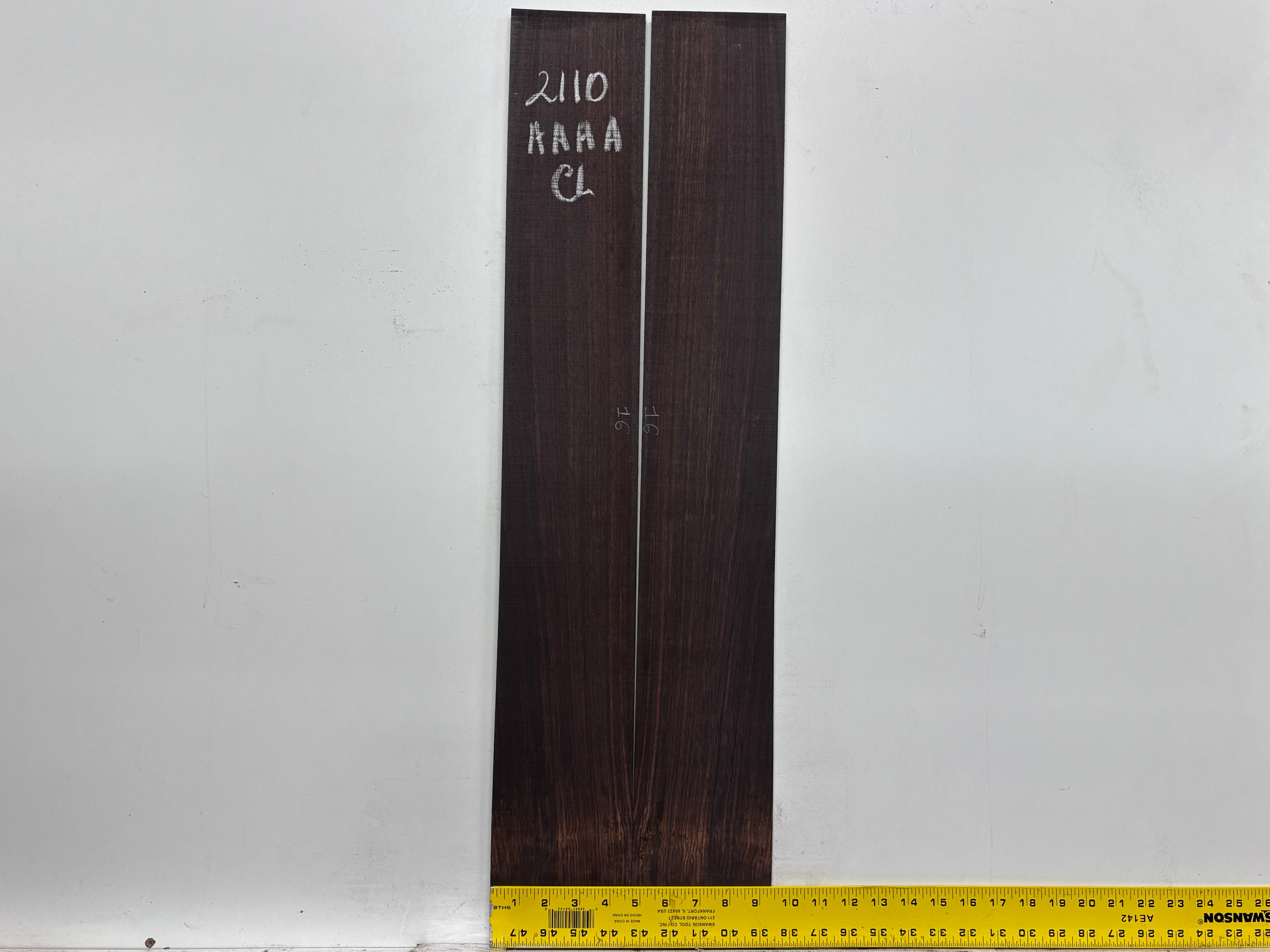 East Indian Rosewood Classical AAAA Grade Guitar Back & Side Set #2110 - Exotic Wood Zone