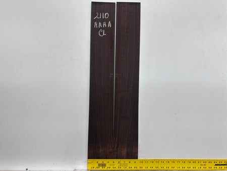 East Indian Rosewood Classical AAAA Grade Guitar Back & Side Set #2110 - Exotic Wood Zone