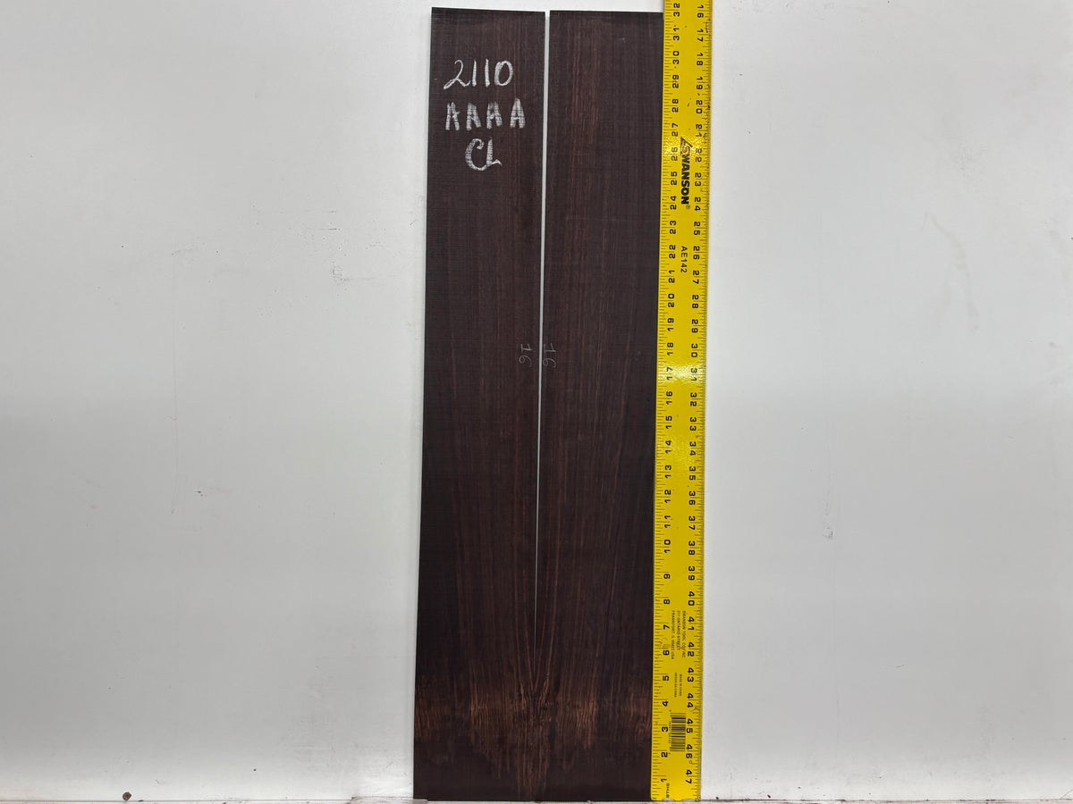 East Indian Rosewood Classical AAAA Grade Guitar Back & Side Set #2110 - Exotic Wood Zone