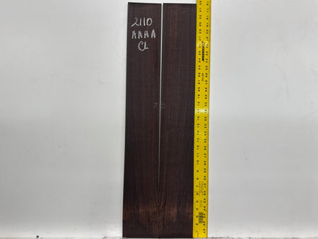 East Indian Rosewood Classical AAAA Grade Guitar Back & Side Set #2110 - Exotic Wood Zone