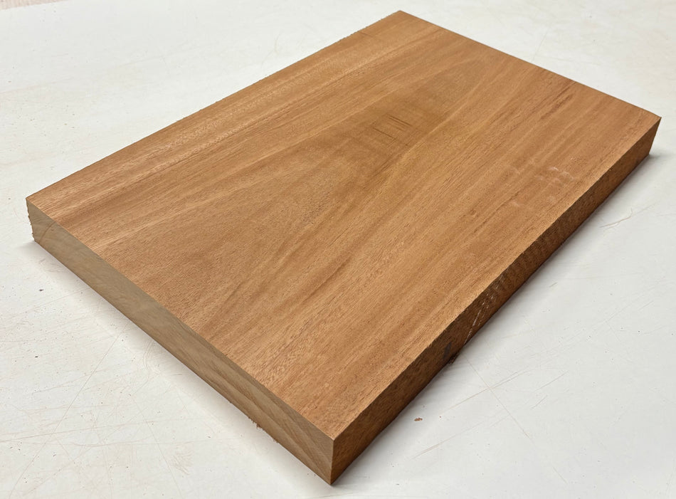 Flancs de corps de guitare en acajou/khaya africain, 53,3 cm x 36,8 cm x 5,1 cm, 4,5 kg #07