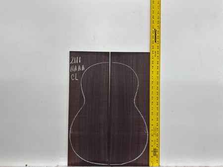 East Indian Rosewood Classical AAAA Grade Guitar Back & Side Set #2111 - Exotic Wood Zone