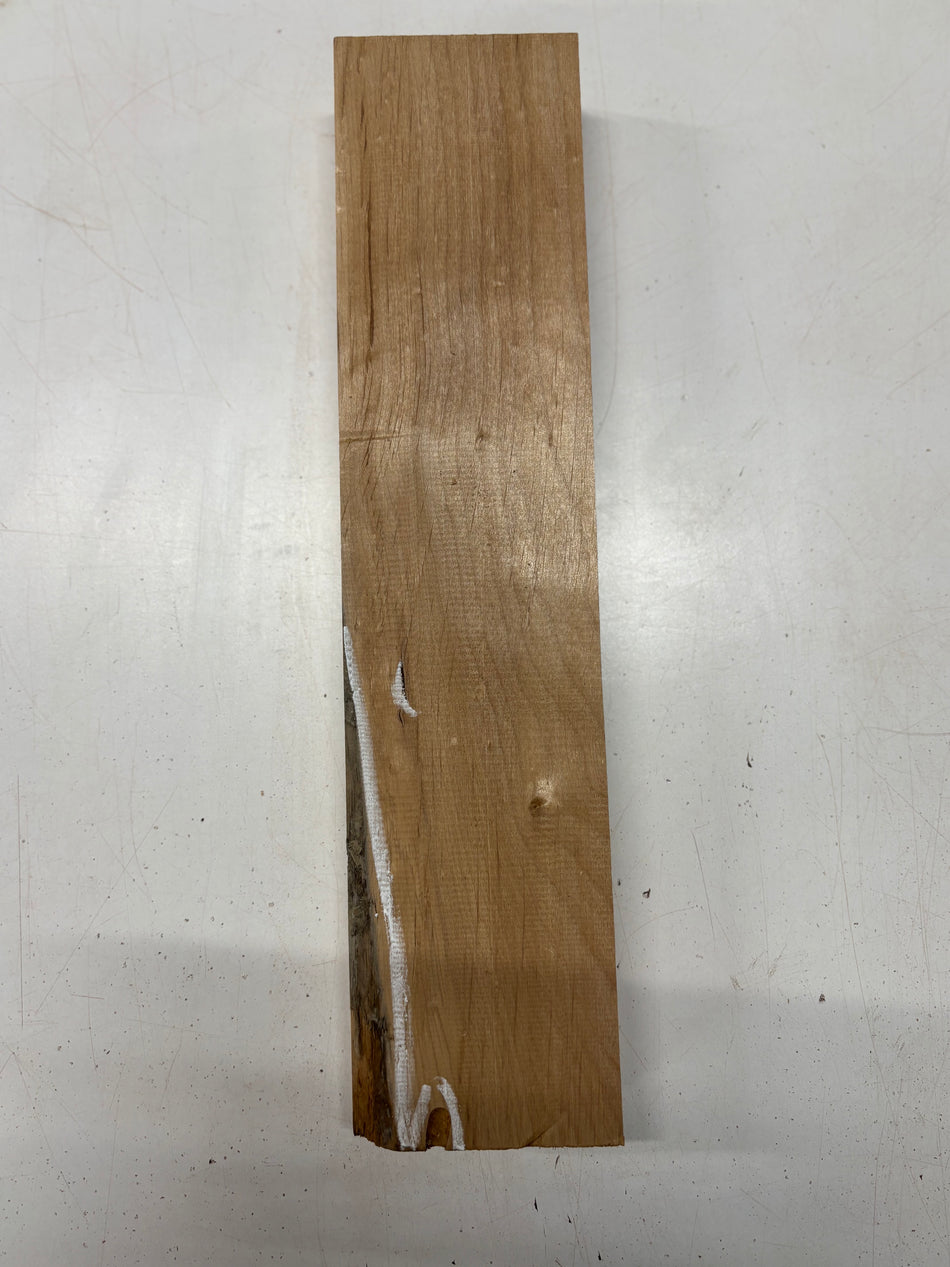 1 Piece, Red Alder Lumber Board Blank 17"x4"x1-7/8"#7794 - Exotic Wood Zone