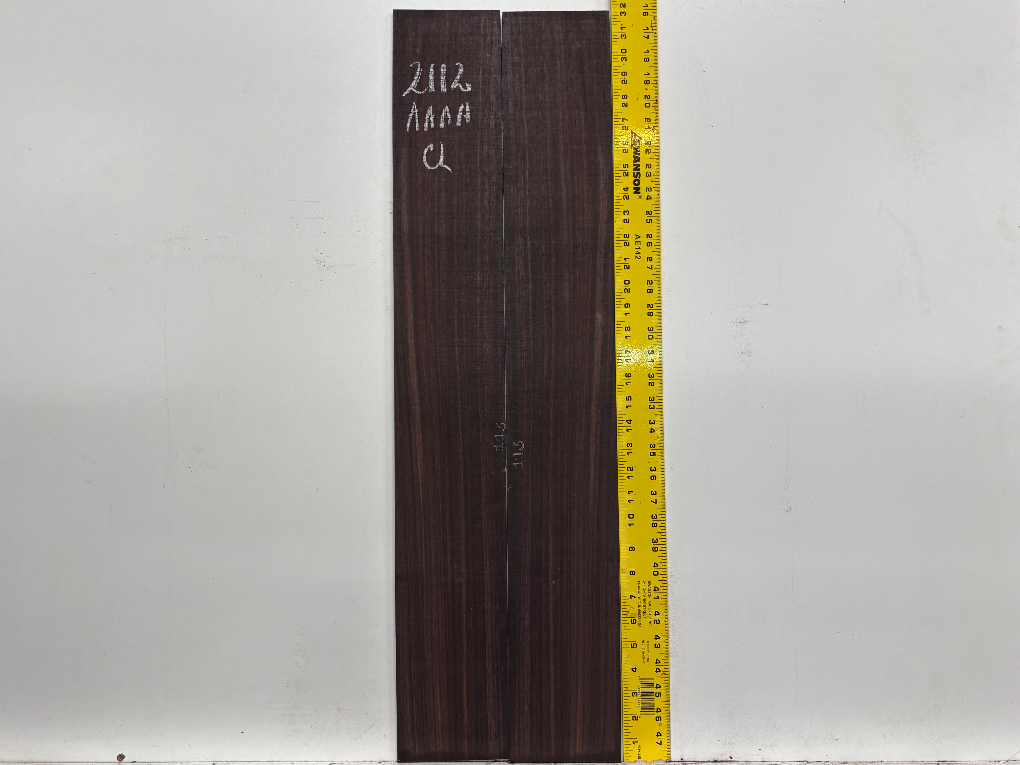 East Indian Rosewood Classical AAAA Grade Guitar Back & Side Set #2112 - Exotic Wood Zone