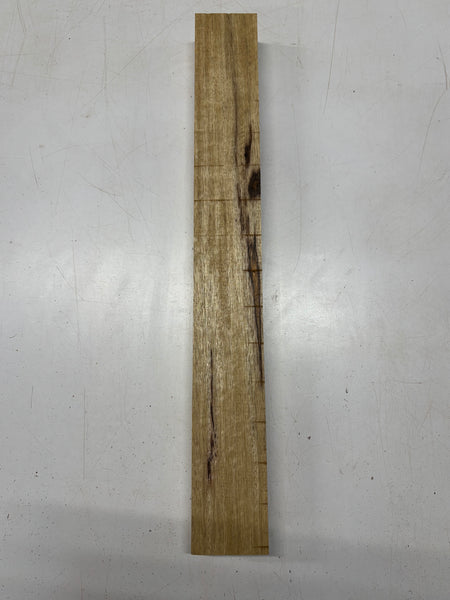 1 Piece, Black Limba Guitar Neck Blank 25"x3"x1-7/8"#7796 - Exotic Wood Zone