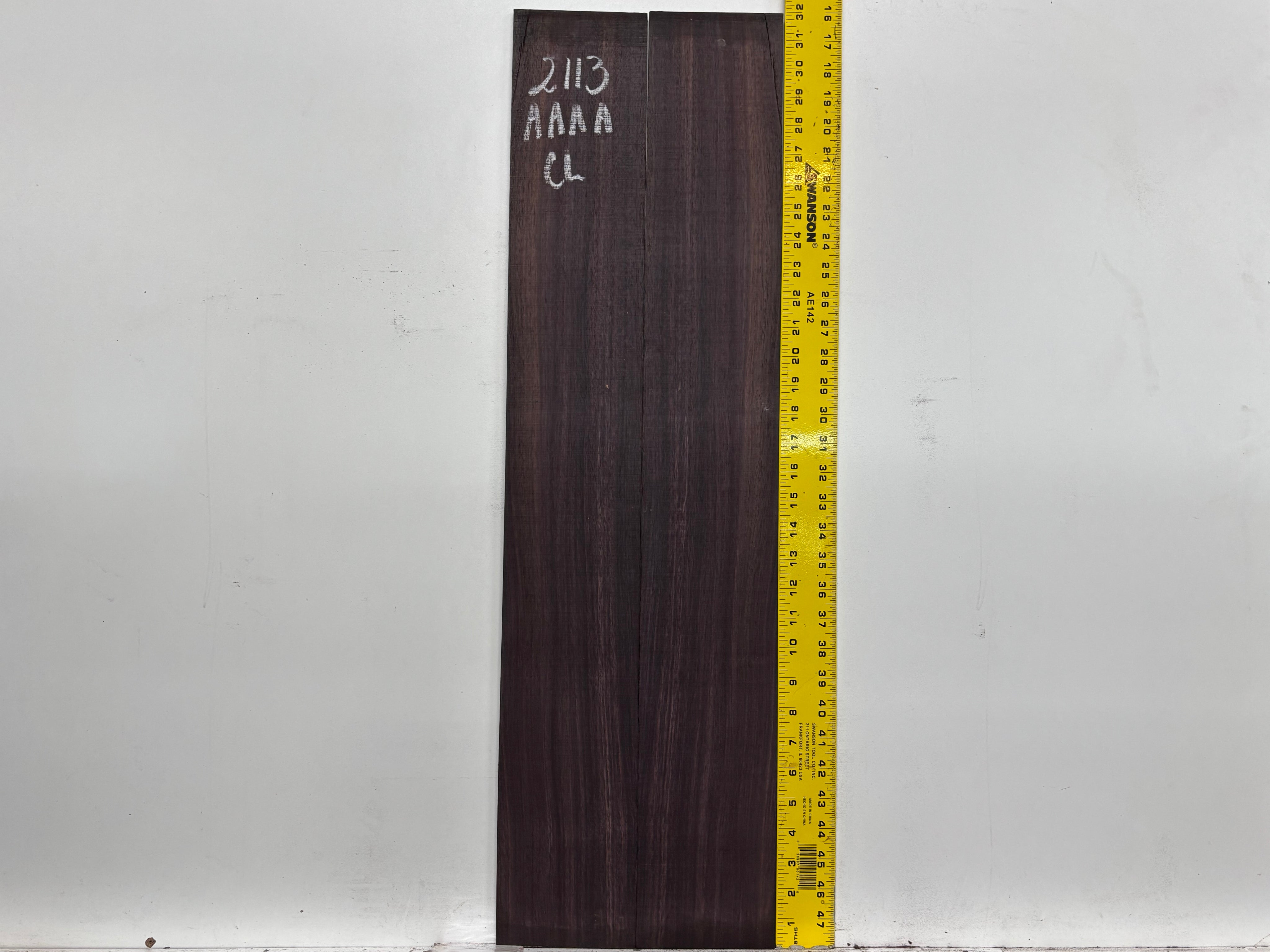 East Indian Rosewood Classical AAAA Grade Guitar Back & Side Set #2113 - Exotic Wood Zone