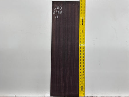 East Indian Rosewood Classical AAAA Grade Guitar Back & Side Set #2113 - Exotic Wood Zone