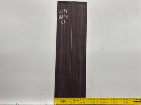 East Indian Rosewood Classical AAAA Grade Guitar Back & Side Set #2114 - Exotic Wood Zone