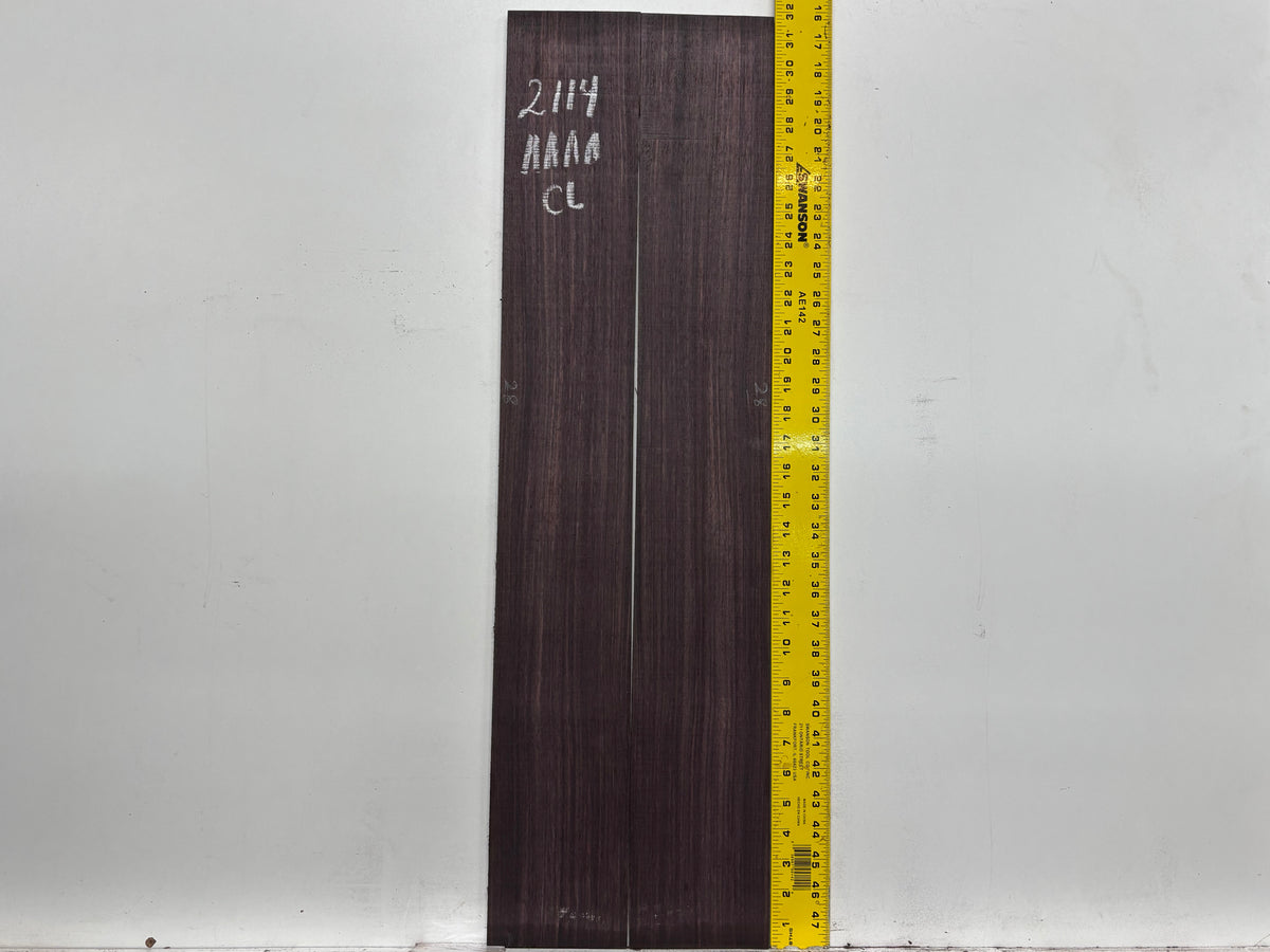 East Indian Rosewood Classical AAAA Grade Guitar Back & Side Set #2114 - Exotic Wood Zone