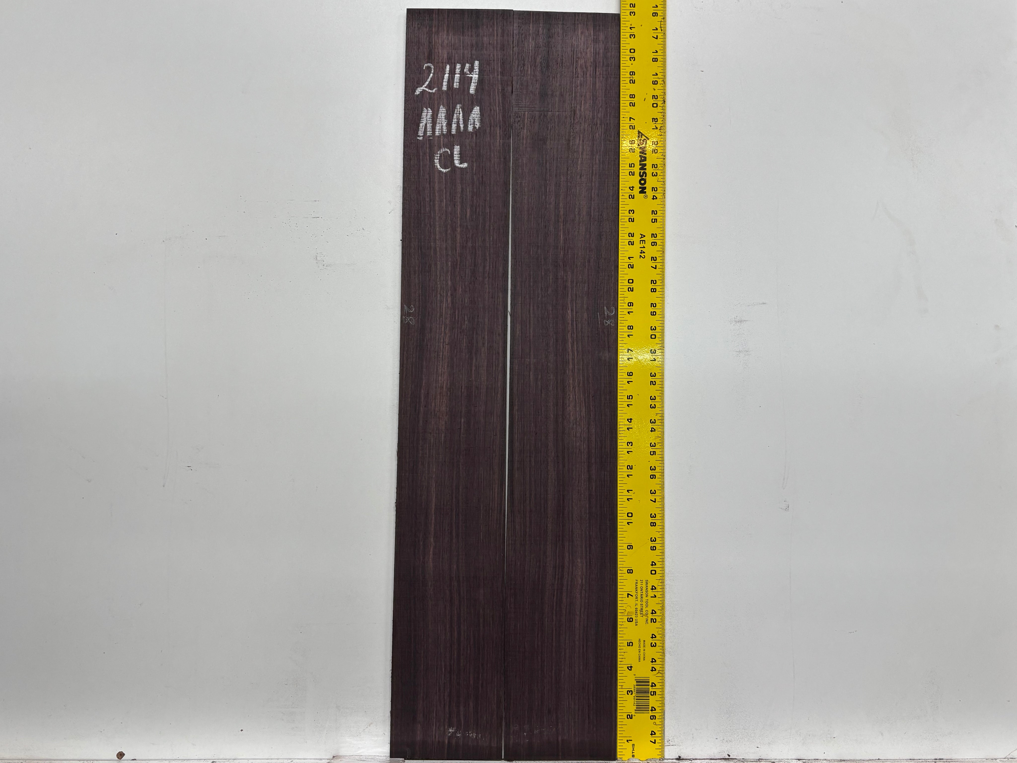 East Indian Rosewood Classical AAAA Grade Guitar Back & Side Set #2114 - Exotic Wood Zone