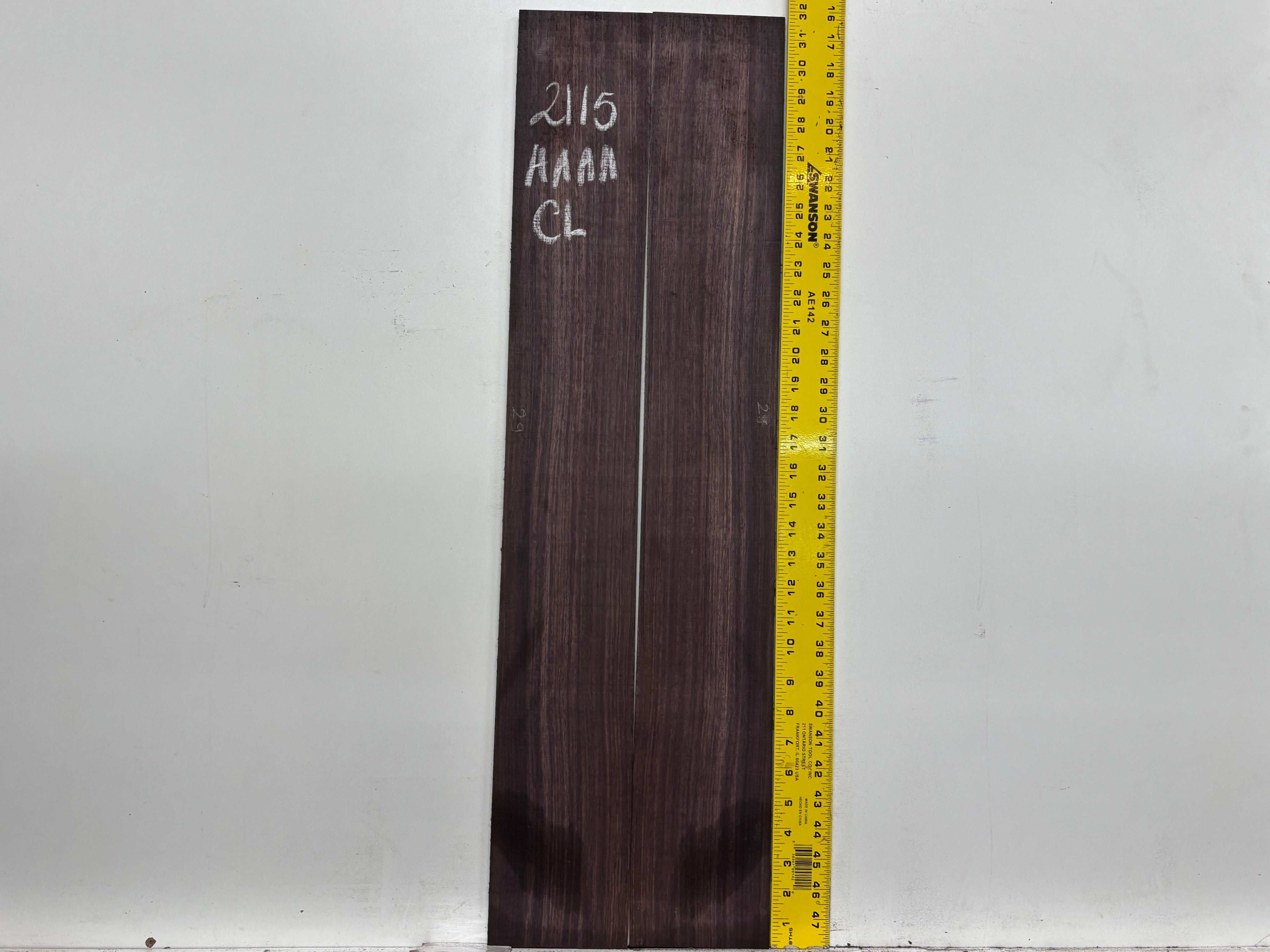 East Indian Rosewood Classical AAAA Grade Guitar Back & Side Set #2115 - Exotic Wood Zone
