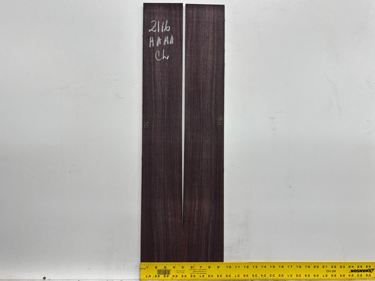 East Indian Rosewood Classical AAAA Grade Guitar Back & Side Set #2116 - Exotic Wood Zone