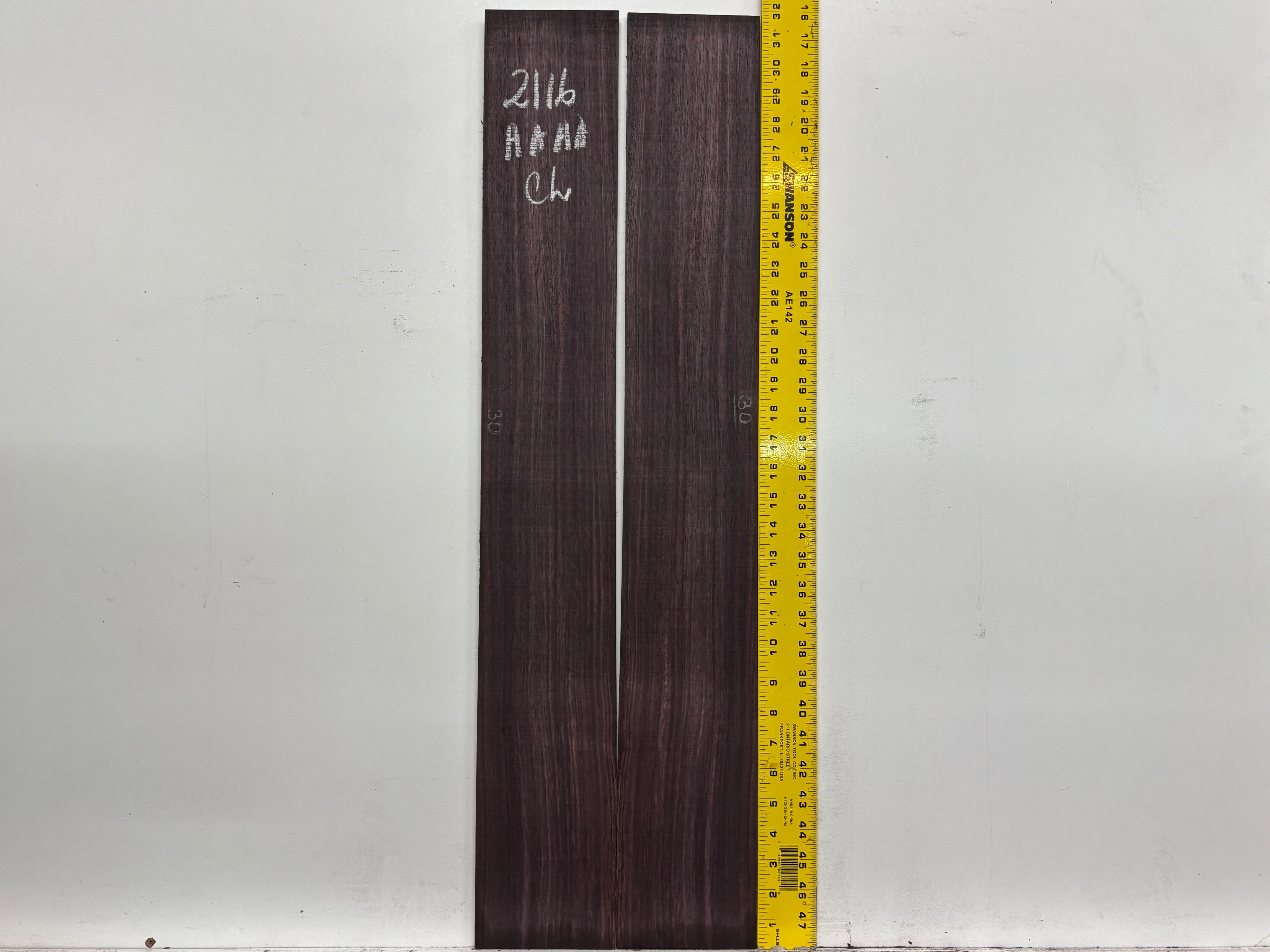 East Indian Rosewood Classical AAAA Grade Guitar Back & Side Set #2116 - Exotic Wood Zone
