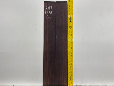 East Indian Rosewood Classical AAAA Grade Guitar Back & Side Set #2117 - Exotic Wood Zone