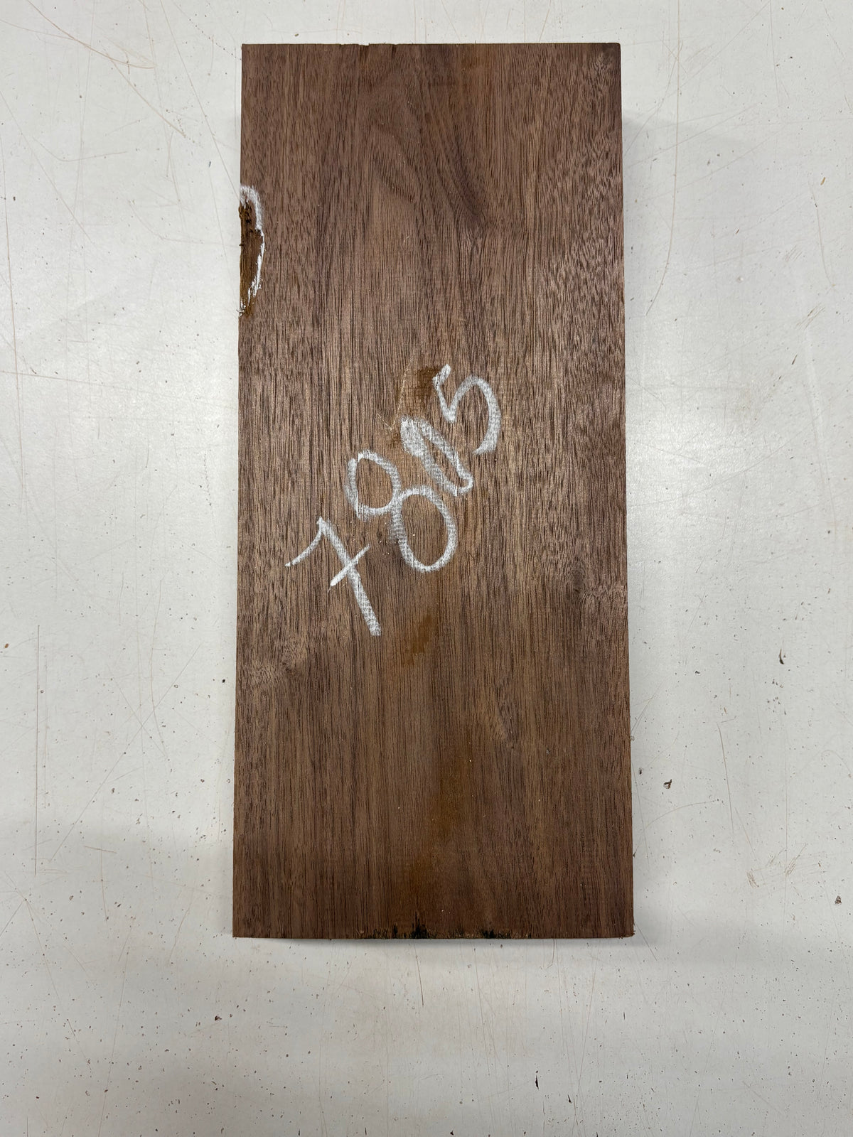 1 Piece, Black Walnut Lumber Board Blank 13"x5-3/4"x1-7/8"#7805 - Exotic Wood Zone