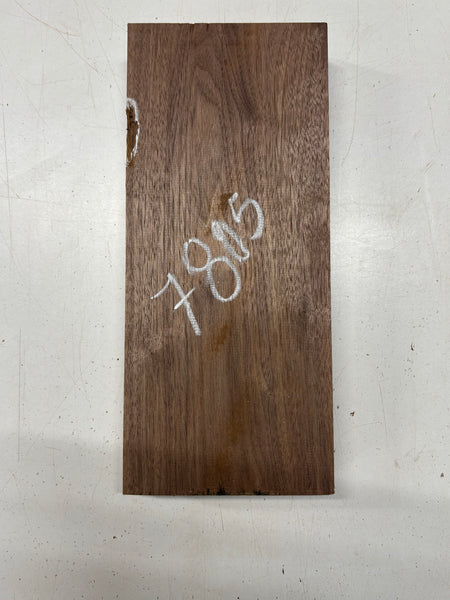 1 Piece, Black Walnut Lumber Board Blank 13"x5-3/4"x1-7/8"#7805 - Exotic Wood Zone