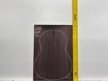 East Indian Rosewood Classical AAAA Grade Guitar Back & Side Set #2118 - Exotic Wood Zone