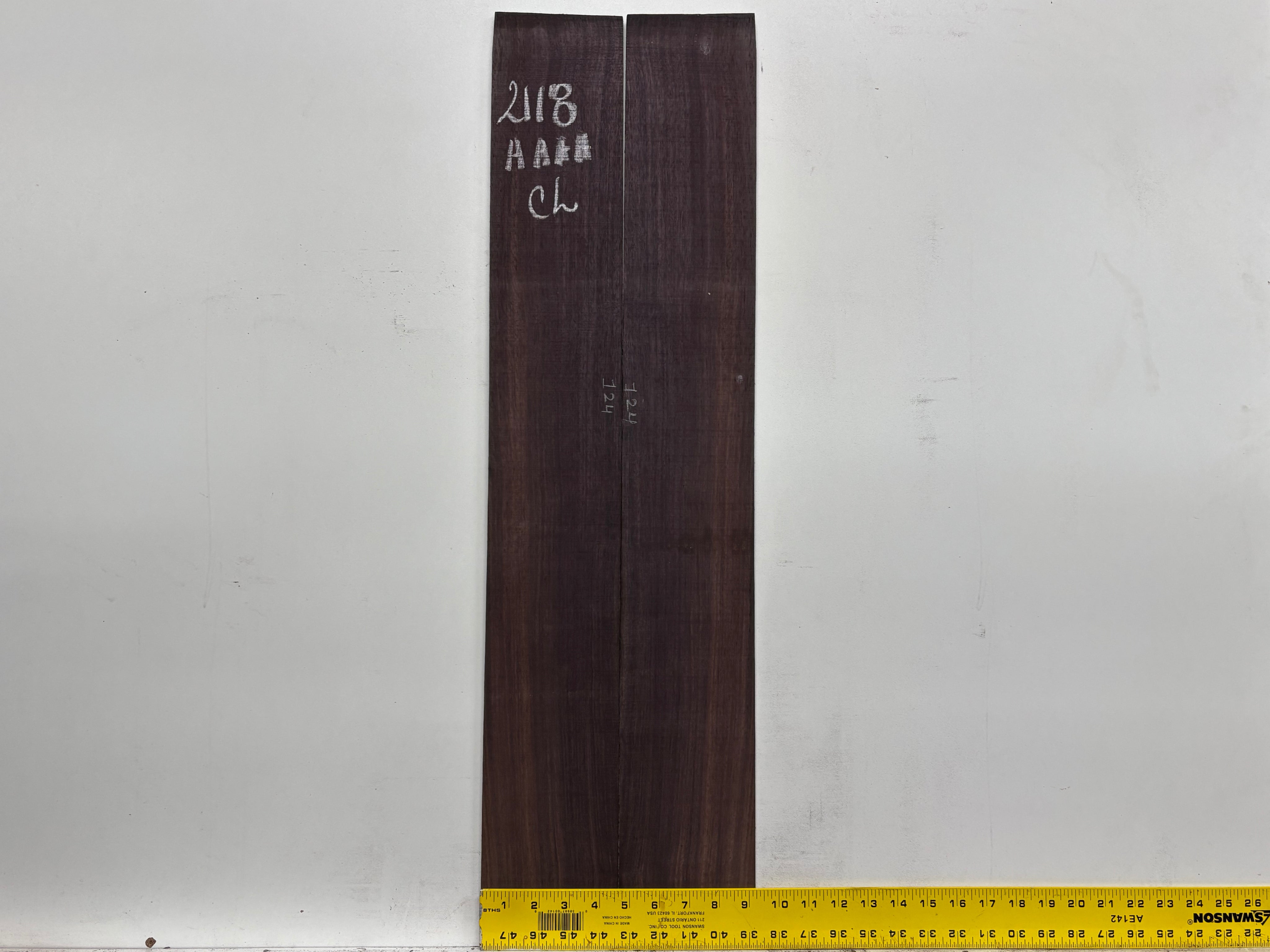 East Indian Rosewood Classical AAAA Grade Guitar Back & Side Set #2118 - Exotic Wood Zone