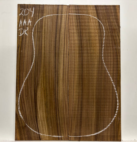 Pack of 5, AAA Grade East Indian Rosewood Acoustic Guitar Set - Exotic Wood Zone