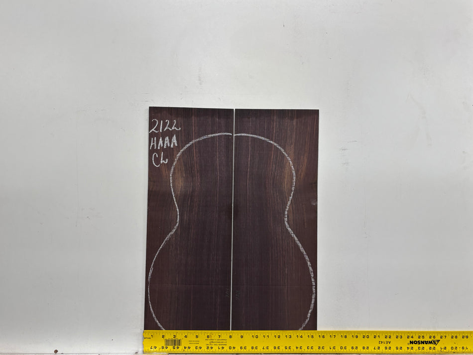 East Indian Rosewood Classical AAAA Grade Guitar Back & Side Set #2122 - Exotic Wood Zone