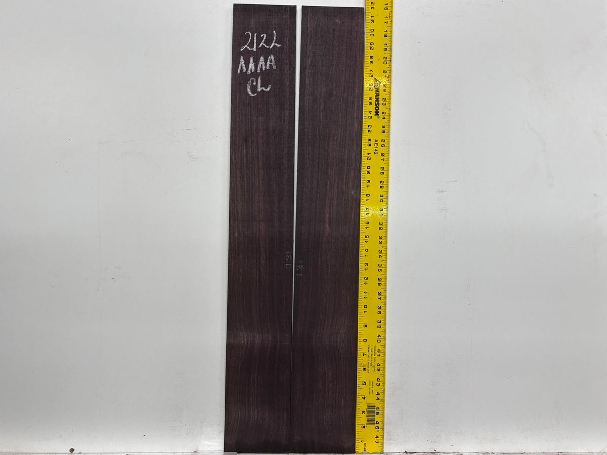 East Indian Rosewood Classical AAAA Grade Guitar Back & Side Set #2122 - Exotic Wood Zone