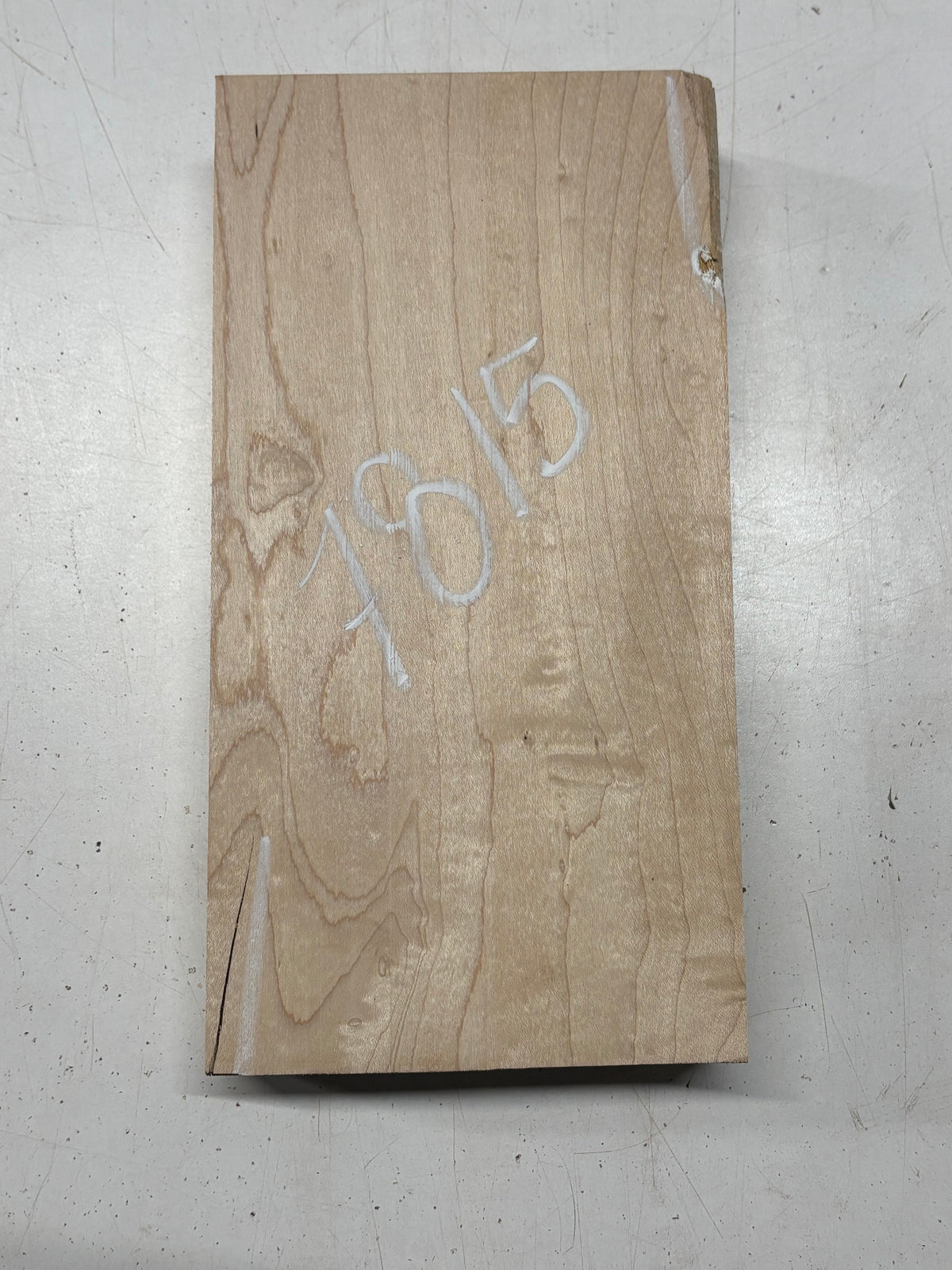 1 Piece, Hard Maple Lumber Board Blank 10-1/2"x4-1/2"x2"#7815 - Exotic Wood Zone